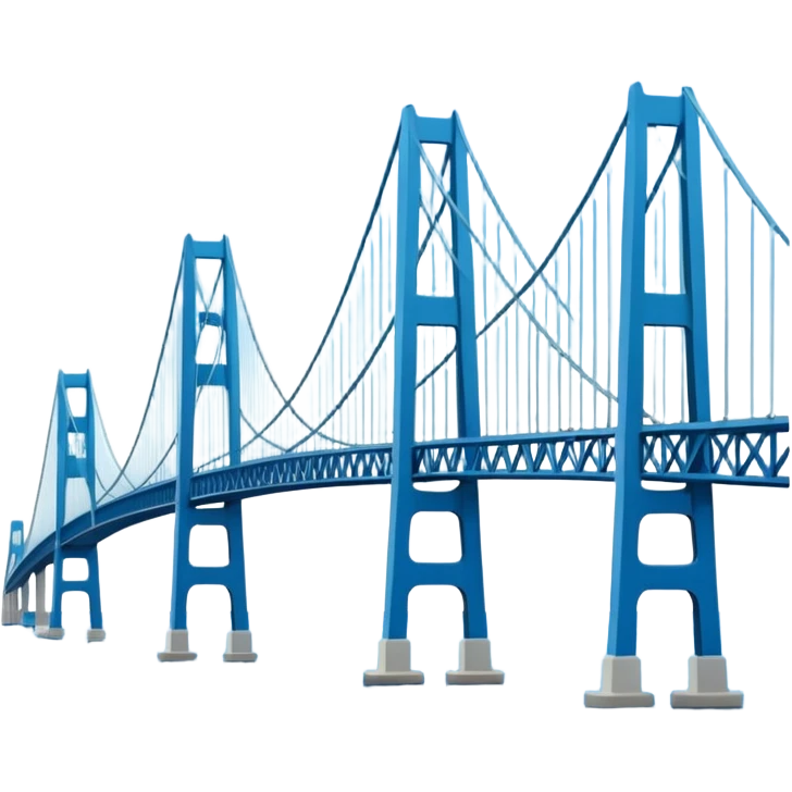 Mackinac Bridge emoji