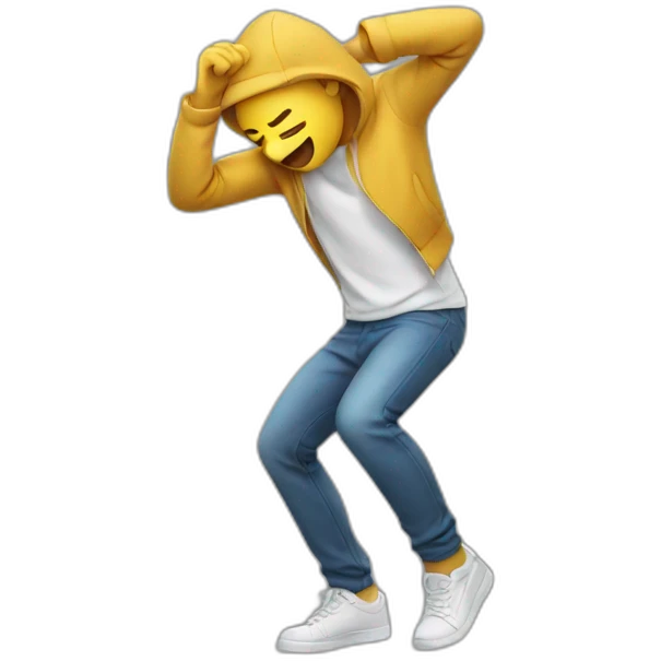 person dabbing emoji