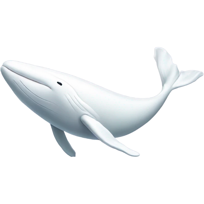 white whale , underside emoji