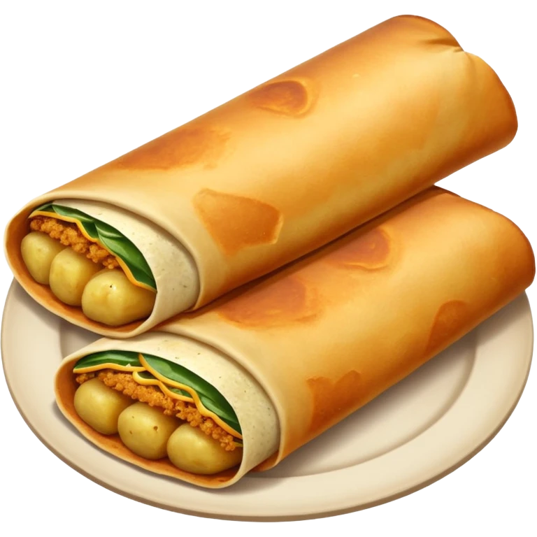 masala dosa in south indian style emoji