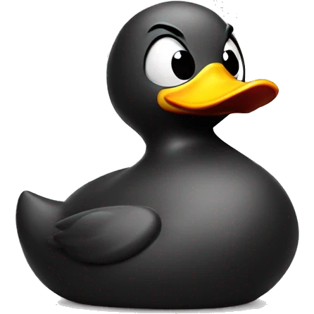 angry rubber duck emoji