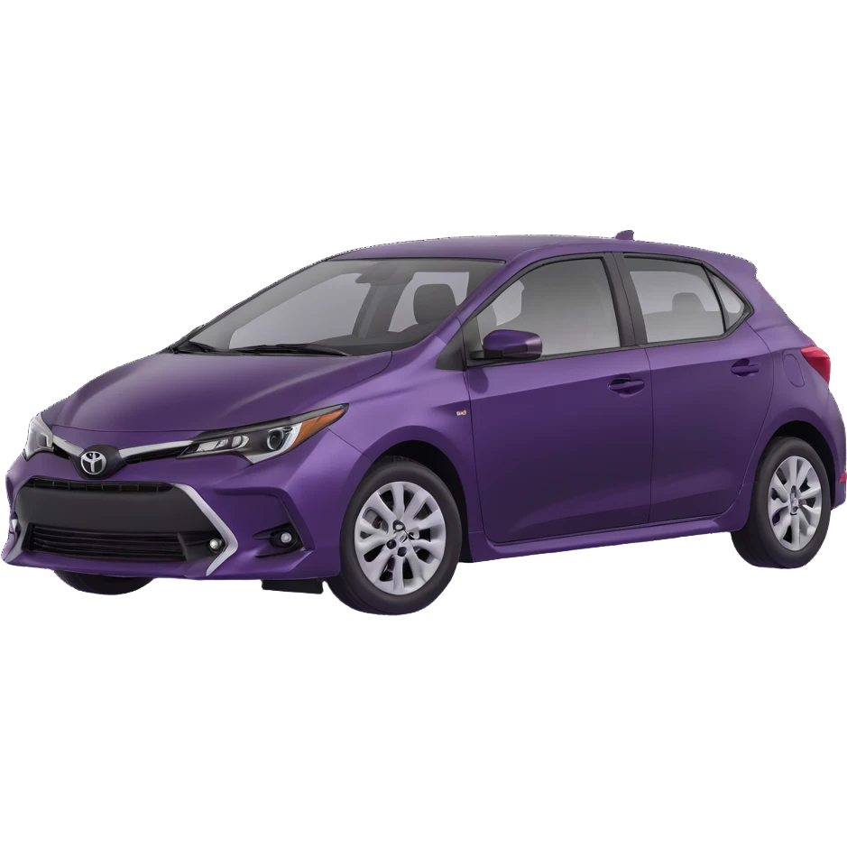 Toyota Corolla 2016 hatchback emoji