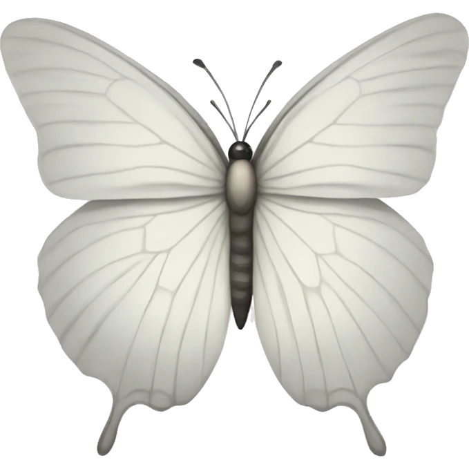 White Butterfly emoji