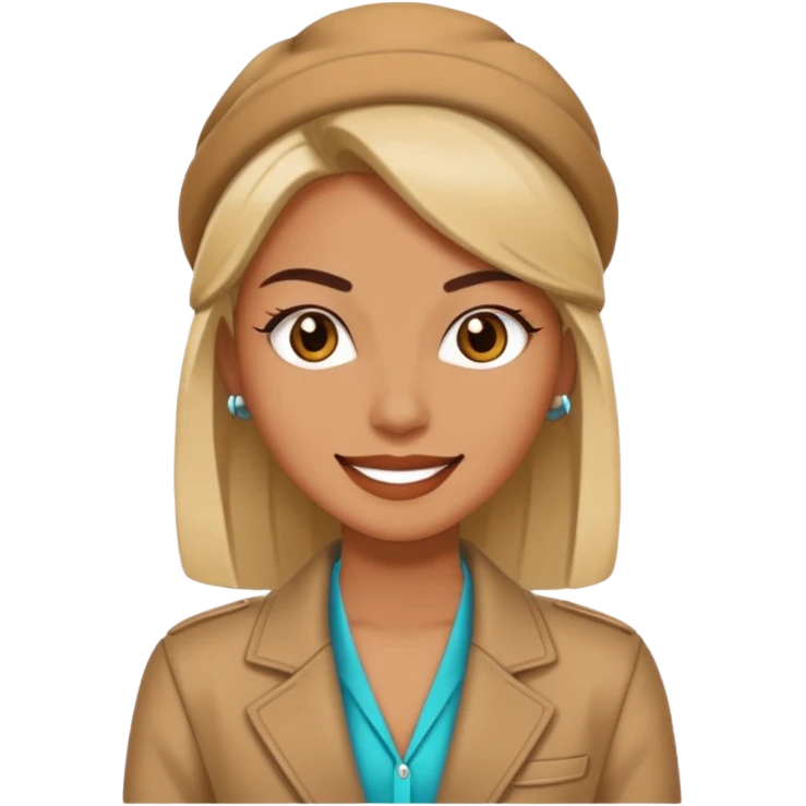 Sassy slay smile emoji with atitude  emoji