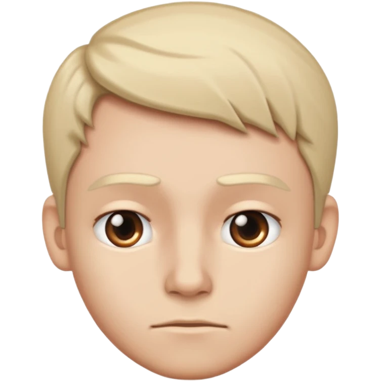 head turned and looking to the side with judgement emoji