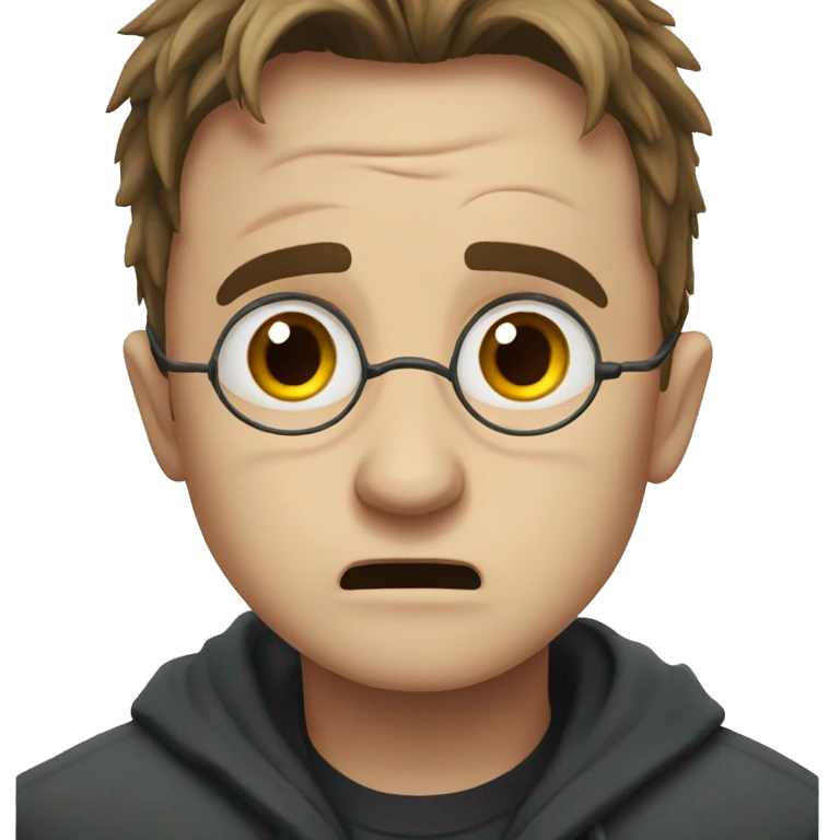 harry potter crying emoji
