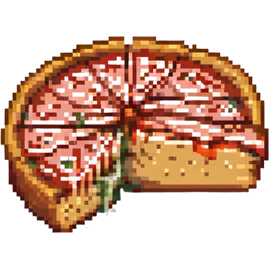 single pepperoni slice, not pizza emoji