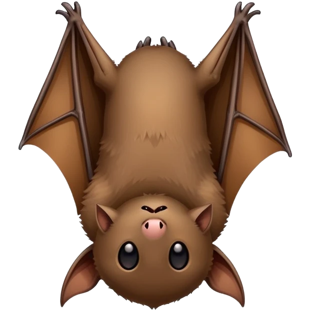 hibernating bat emoji