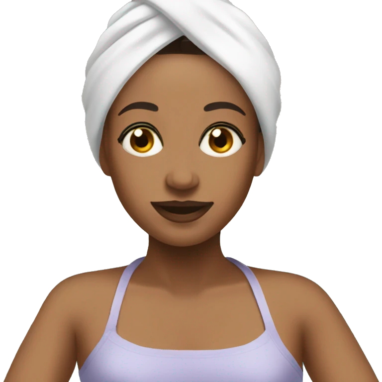 Spa day emoji