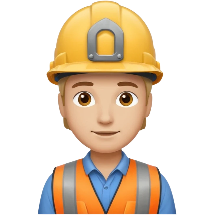 builder in a helmet emoji