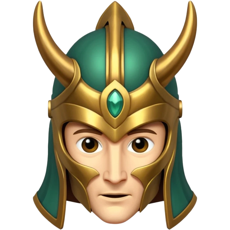 only horn of helmet of loki  emoji