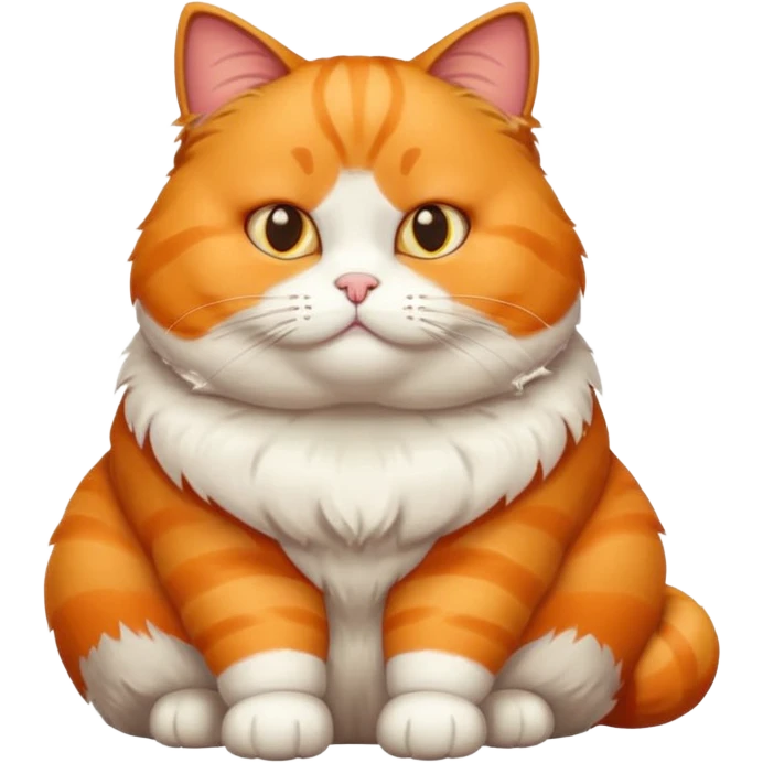 Fat cat emoji