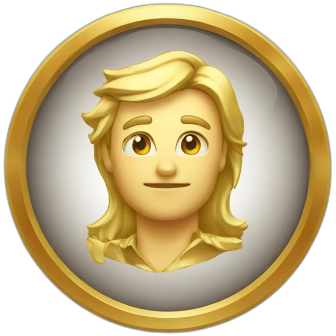 gold badge emoji