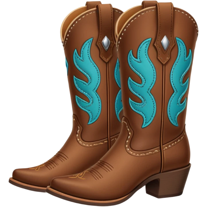 cowgirl boots  emoji