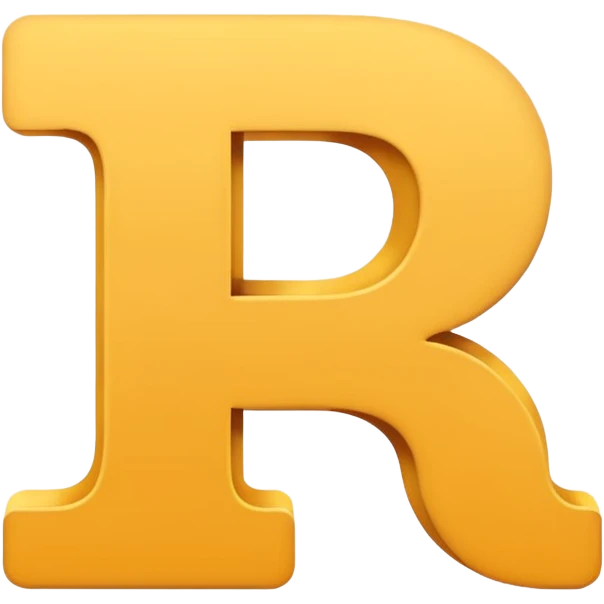 P N P Letters in modern font emoji