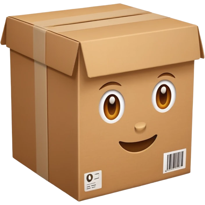 carton box icon  emoji