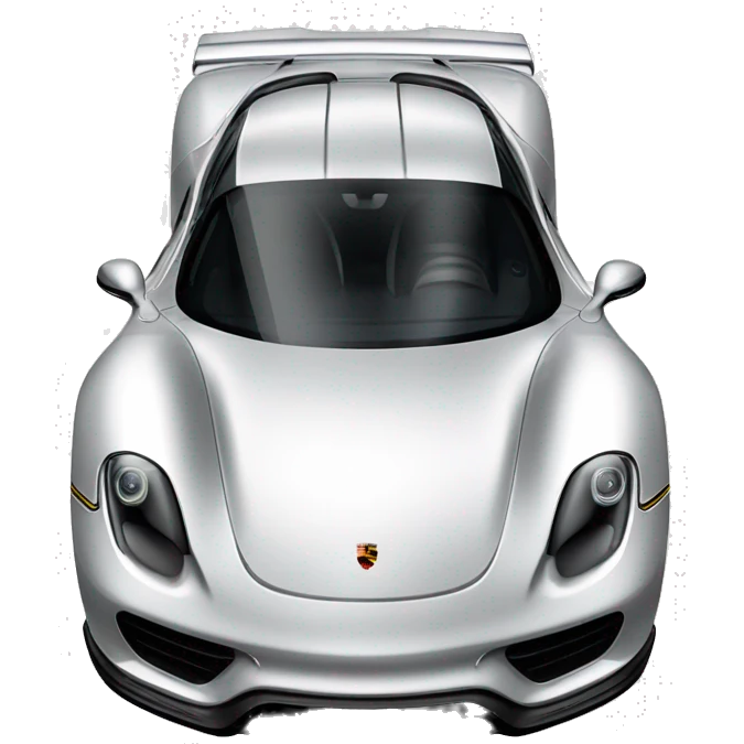 Porsche 918 spyder emoji