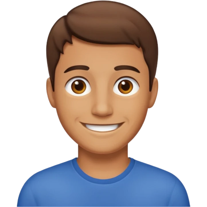 Fat tan man emoji emoji