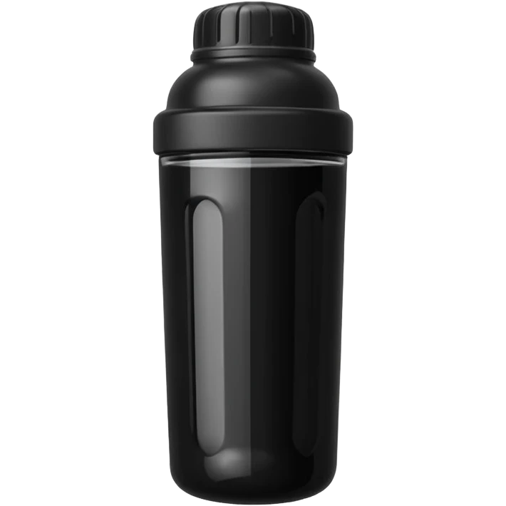 I want a blacke shaker of juice for gym emoji