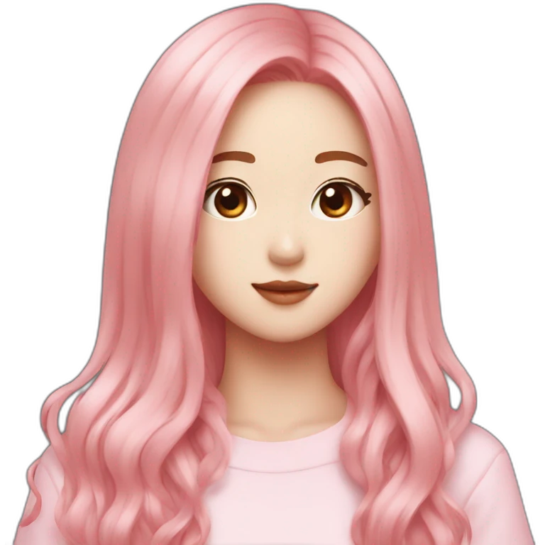 Rosé from blackpink emoji