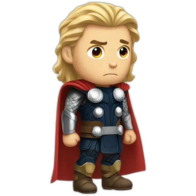 Sad thor emoji