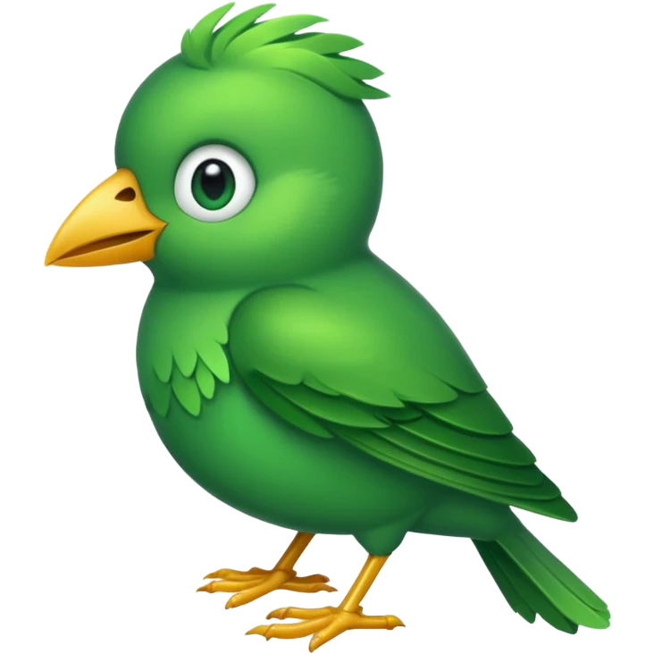 Greenbird emoji