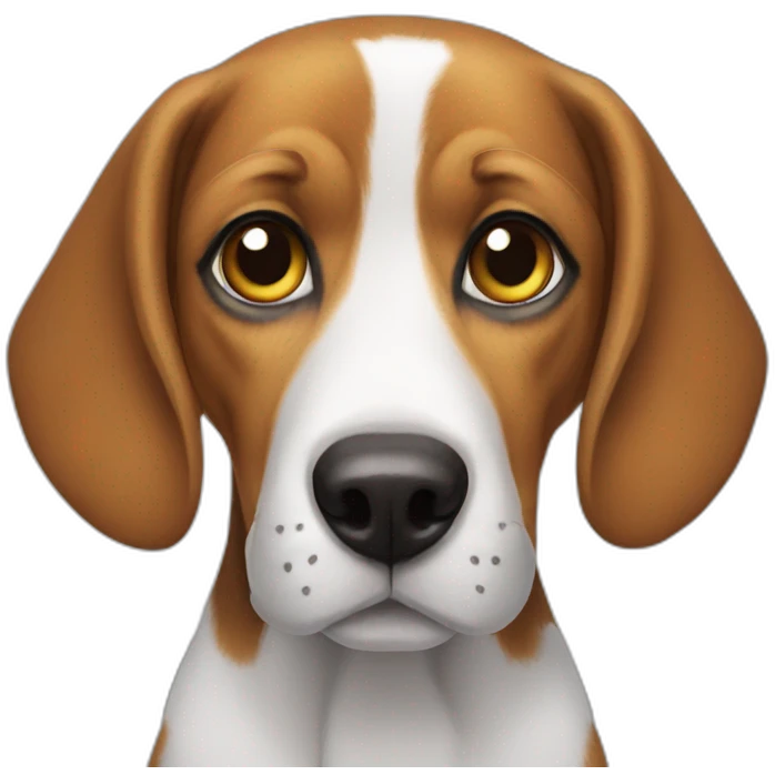 Un beagle emoji