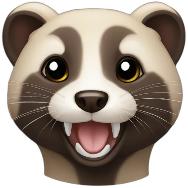 happy-sable-ferret emoji