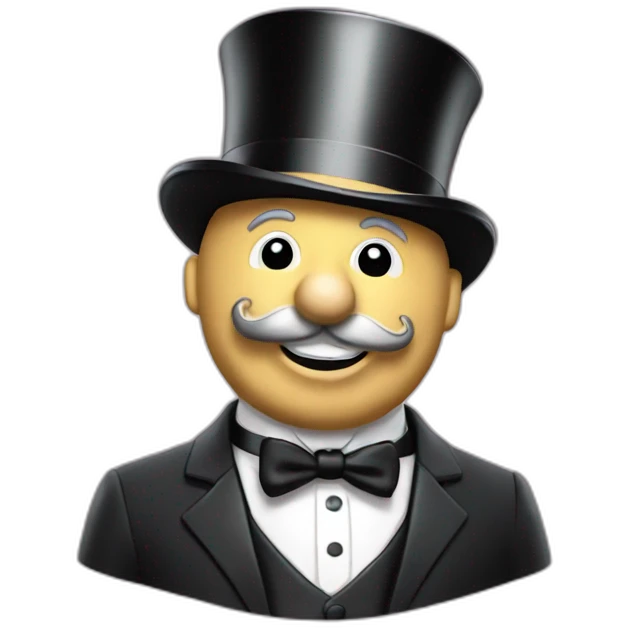 Mr Monopoly emoji