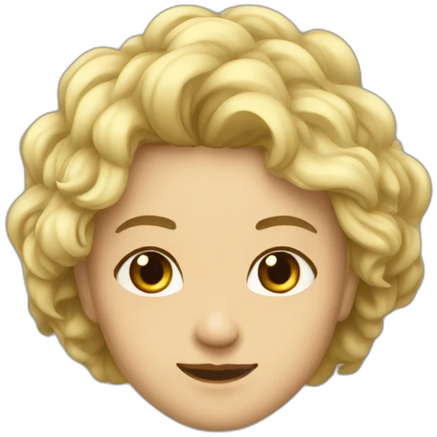 Обезьяна в шапке деда мороза emoji