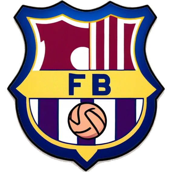 Fc Barcelona logo emoji