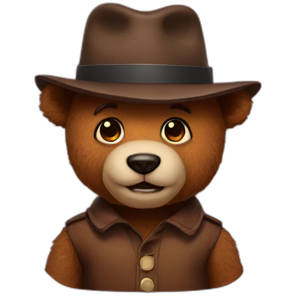 freddy bear emoji