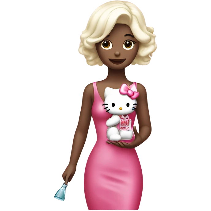 Hello Kitty hechandose perfume miss dior emoji