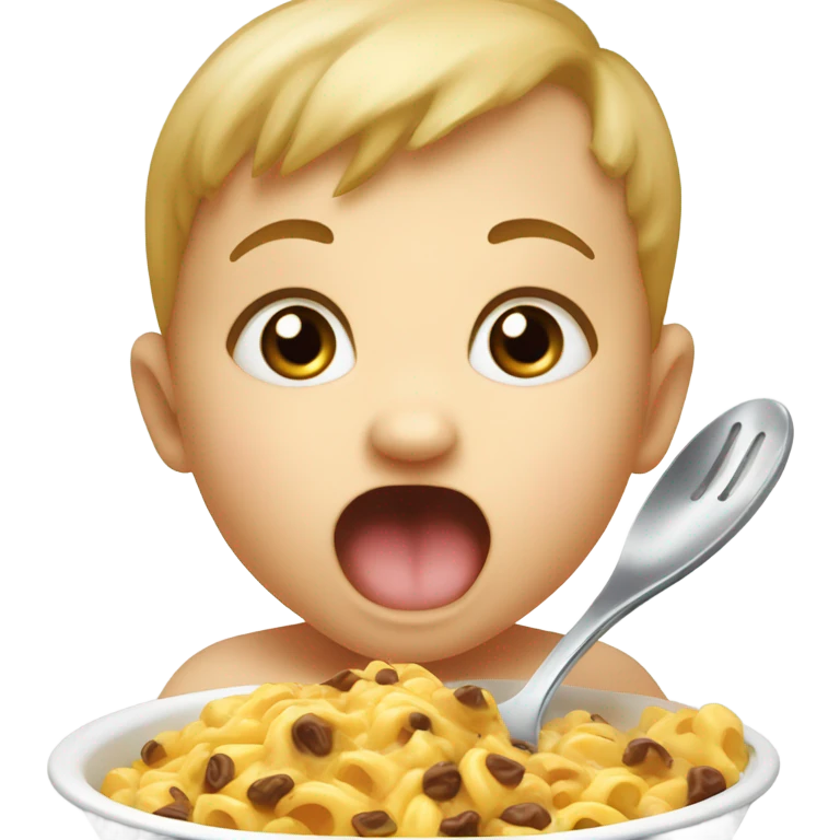 Hungry baby  emoji