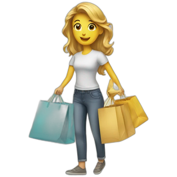 shopping emoji