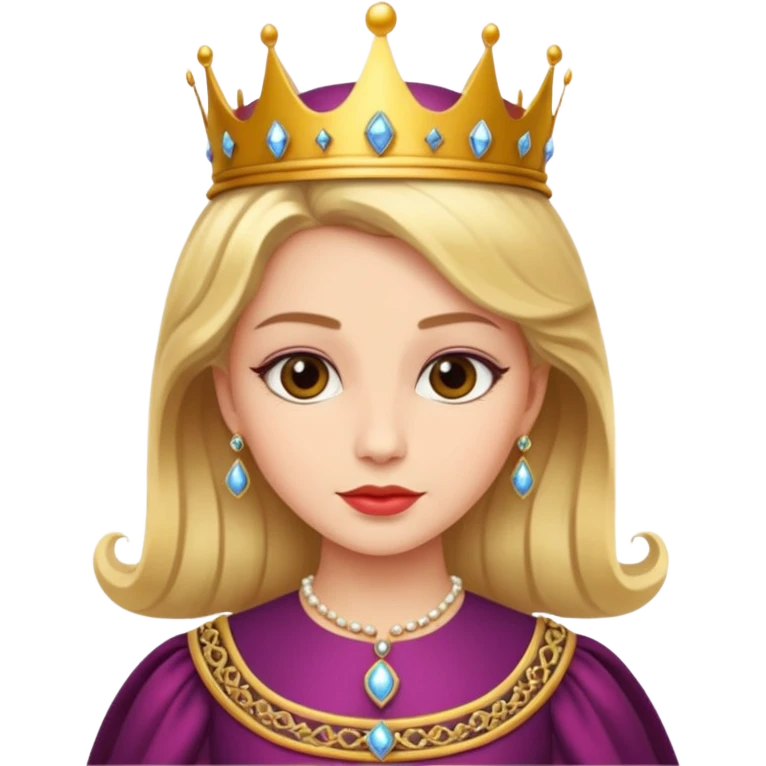 queen girl emoji