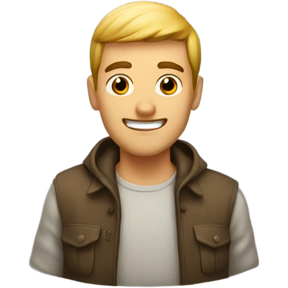 Guy taking mushrooms emoji