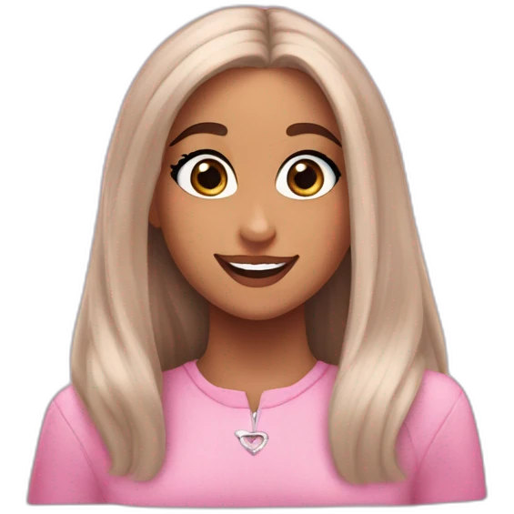 Ariana grande in 7 rings emoji