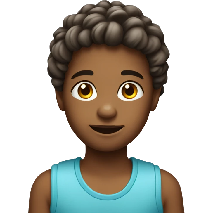 children with toy emoji