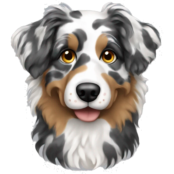 Merle Aussie Doodle emoji