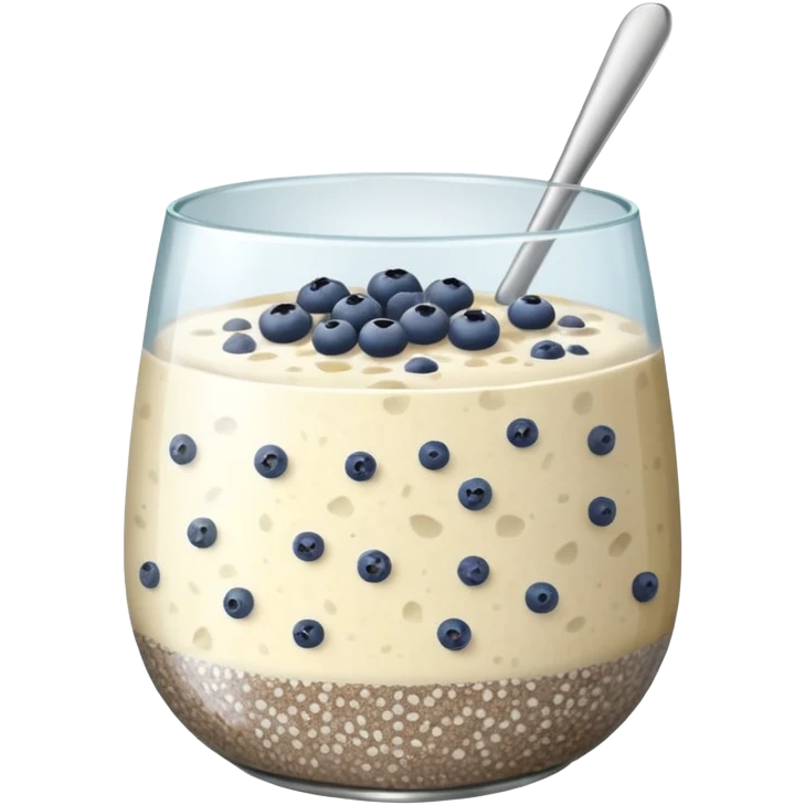 chia pudding  emoji