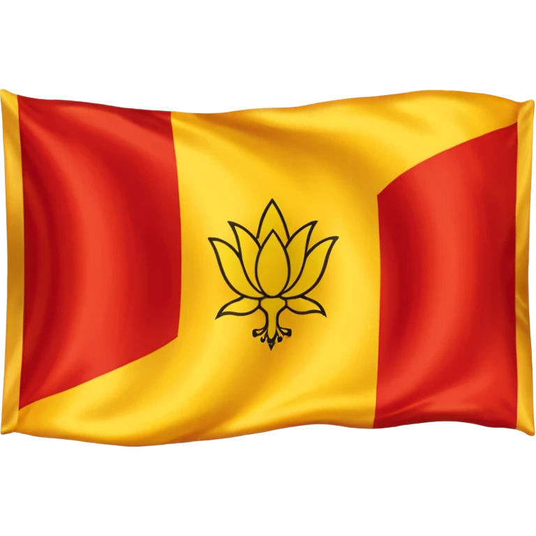 Karnataka flag yellow and red emoji
