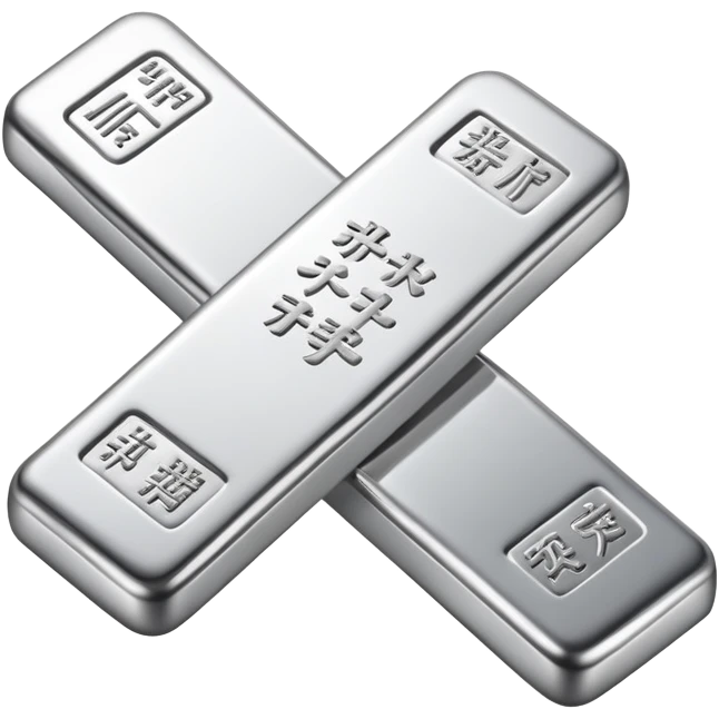 Silver bar with Chinese and English etymology pairs emoji