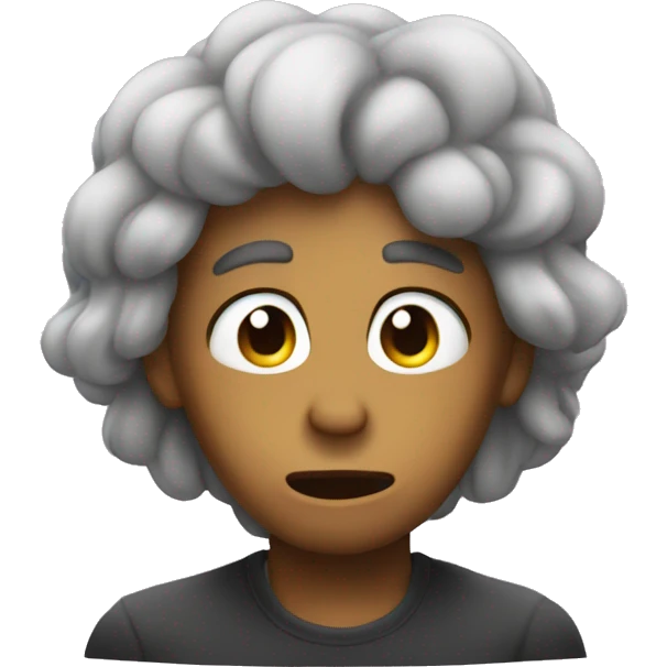 hide his feelings... emoji