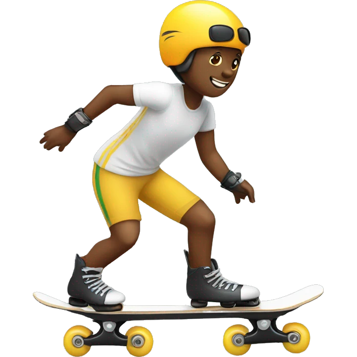 Roller inline skating  emoji