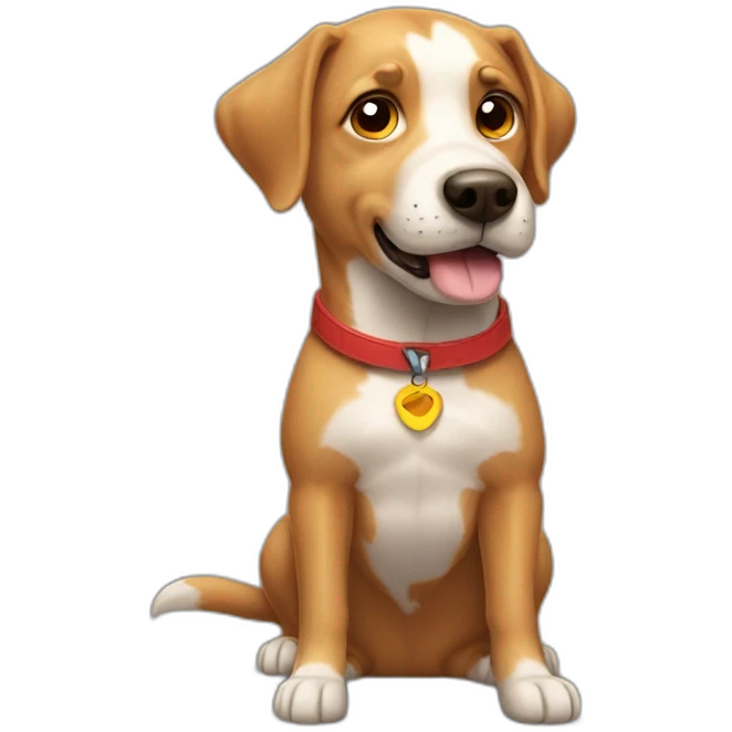super-dog emoji