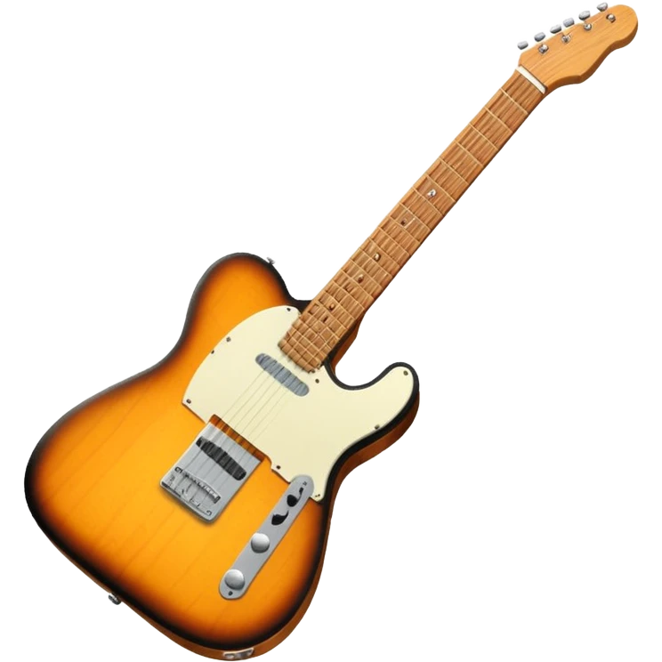 Guitare télécaster emoji