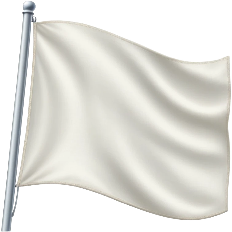 White Flag emoji