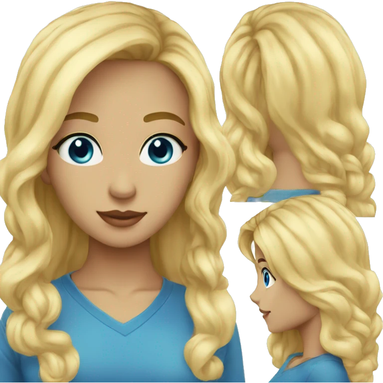 29 year old blonde hair blue eyes emoji