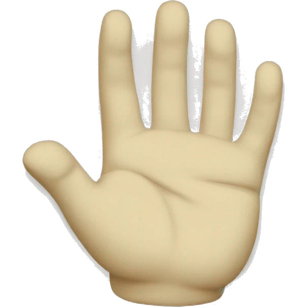 paper hands emoji